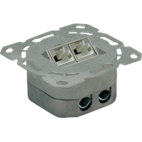 Value Netzwerkdose Unterputz CAT 6a 2 Port