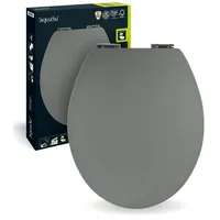 SANITOP-WINGENROTH WC-Sitz Holzkern Toilettendeckel Soft-Touch