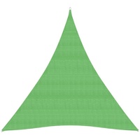 VidaXL Sonnensegel 160 g/m2 Hellgrün 5x6x6 m HDPE