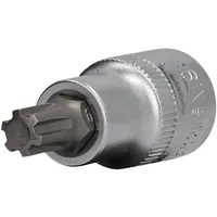 BRILLIANT TOOLS 1/2 RIBE-Bit-Stecknuss, 55 mm lang, M9