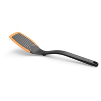 Fiskars Pfannenwender, Länge: 29 cm, Kunststoff/Silikon, Functional Form Schwarz/Orange,