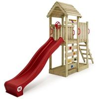 Wickey Spielturm Klettergerüst JoyFlyer mit Rutsche, Kletterturm mit Sandkasten,