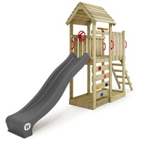 Wickey Spielturm Klettergerüst JoyFlyer mit Rutsche, Kletterturm mit Sandkasten,