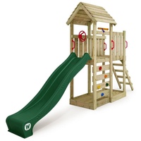 Wickey Spielturm Klettergerüst JoyFlyer mit Rutsche, Kletterturm mit Sandkasten,