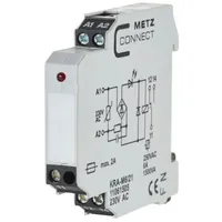 Metz Connect Koppelbaustein KRA-M6/21 230AC