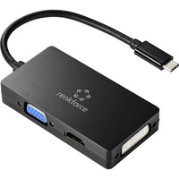Renkforce RF-4633066 USB-C® / HDMI / DVI / VGA