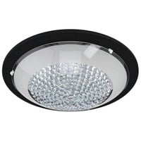 EGLO ACOLLA 1 Deckenleuchte Schwarz/Weiß/Klar