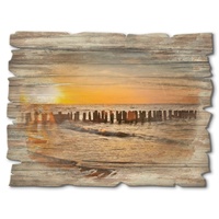 ARTland Schöner Sonnenuntergang am Strand 40x30cm (41712427-0)