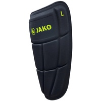 Jako Prestige Schienbeinschoner Kevlar Solo schwarz/lime M 140-160 cm
