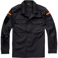 Brandit Textil Bw Field Langarmhemd Black S