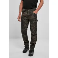Brandit Textil Adven Slim Hosen Dark Camo M