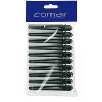 Comair Haarclips Plastik/Aluminium schwarz 10 Stück,