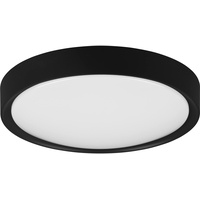 Trio Leuchten Clarimo Schwarz matt, Schirm Acryl weiß, inklusiv