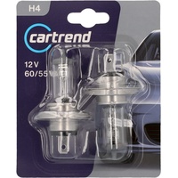CARTREND H4 Halogen 12V 60/55W 2x