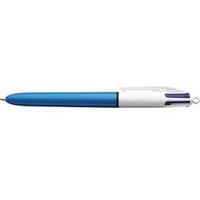 BIC 4 Colours Original 0.4mm Kugelschreiber blau/weiß