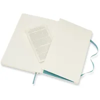 Moleskine Notizbuch Large/A5, blanko, Riff blau