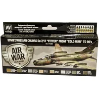 Vallejo 71604 Farbset, Su 7/17 Fitter, 8 x 17