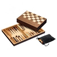 Philos 2508 - Schach Backgammon Dame Set, Feld 32