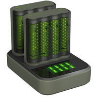GP Batteries Pro-Line Docking Station + 4xAAA + 4xAA