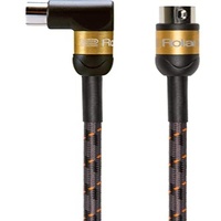 Roland Gold-Serie Premium-MIDI-Kabel mit geraden auf gewinkelten Steckern, Länge: