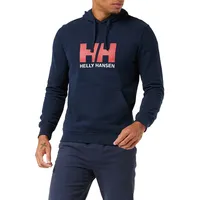 HELLY HANSEN Herren HH Logo Kapuzenpullover, Marineblau, XL