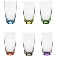 Bohemia Cristal Longdrinkbecher Kristallglas 0,35 l 6-tlg.