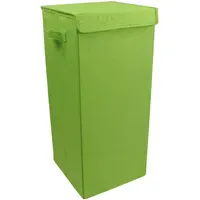 VCM Wäschekorb Wäschebox Stoffbox mit Deckel Dreso L