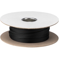 PureMounts PM-SOCKS-20B-50 Universeller Polyester-Kabelschlauch, selbst zusammenziehend mit Klettverschluss, Ø