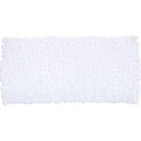 Wenko Wanneneinlage Paradise White, Kunststoff (TPR), 36 x 71