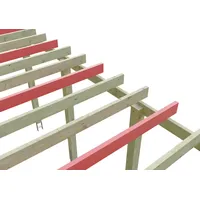 SKANHOLZ Carport-Stützelement Schneelasterhöhung 0,1 m grün