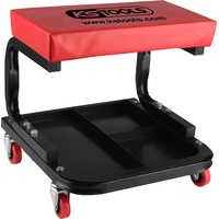 KS Tools 500.8020 Fahrbarer Hocker L365xB360xH360mm - rot