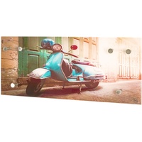 Haku-Möbel Wandgarderobe Motiv Mehrfarbig