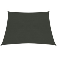 VidaXL Sonnensegel 160 g/m2 Anthrazit 3/4x2 m HDPE