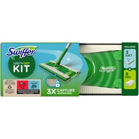 Swiffer Bodenwischer und Bodentücher inkl. 8 Trockentücher und 3