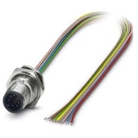 Phoenix Contact 1419687 Sensor-/Aktor-Einbausteckverbinder M12 Stecker, Einbau 0.50m Polzahl: