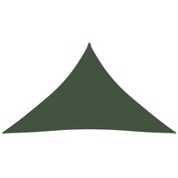 VidaXL Sonnensegel 160 g/m2 Dunkelgrün 5x5x6 m HDPE
