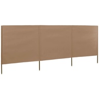 VidaXL Windschutzgewebe 400 x 120 cm taupe