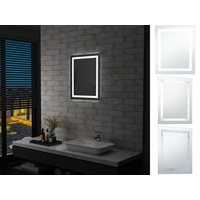 VidaXL LED-Badspiegel mit Berührungssensor 50x60 cm