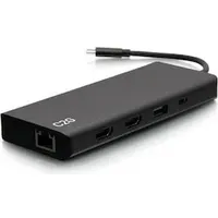 C2G USB-C 9-in-1 Dual Display Docking Station with HDMI,