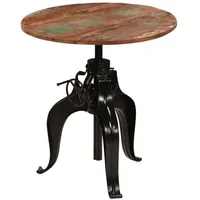 VidaXL Bartisch Altholz 75x(76-110) cm