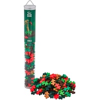 Plus-Plus Plus-Plus® 9604266 - Jungle, Tube, 100 Bausteine, Konstruktionsspielzeug,