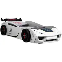 TRAUMMÖBEL Kinderbett TURBO V2 90 x 200 cm weiß