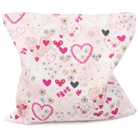 Grünspecht Naturprodukte Traubenkern-Kissen - Herzchen rosa