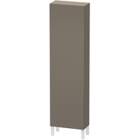 Duravit L-Cube Hochschrank 1 Tür rechts, Flannel Grey Seidenmatt