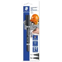 Staedtler Lumocolor 348-9 BK-1 Permanentmarker Schwarz wasserfest: Ja