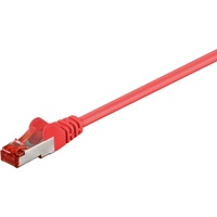 Goobay CAT 6 Patchkabel, S/FTP (PiMF), Rot