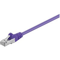 Goobay CAT 5e Patchkabel, SF/UTP, Violett