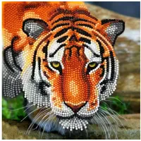 Craft Buddy Ltd. Crystal Art Tiger Diamond Painting 18