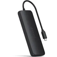 Satechi USB-C Hybrid Multiport Adapter mit SSD Steckplatz Schwarz