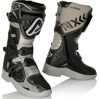 Acerbis X-Team Stiefel Kinder - Schwarz/Grau - 36 EU